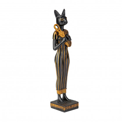 Toscano - Standing Egyptian Cat Goddess Bastet Statue