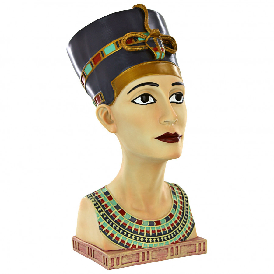 Toscano Egyptian Queen Nefertiti Royal Large Bust