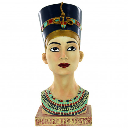 Toscano Egyptian Queen Nefertiti Royal Medium Bust
