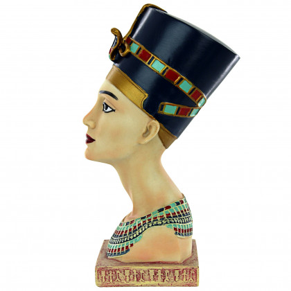 Toscano Egyptian Queen Nefertiti Royal Medium Bust