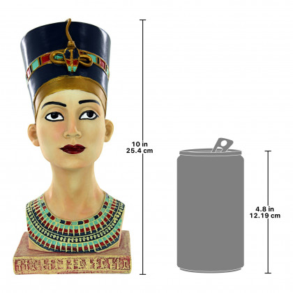Toscano Egyptian Queen Nefertiti Royal Medium Bust