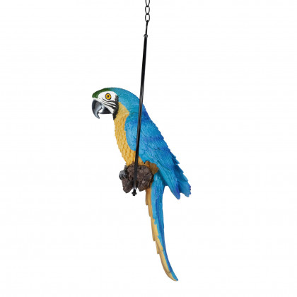 Toscano Polly in Paradise Parrot on Ring Perch - Medium