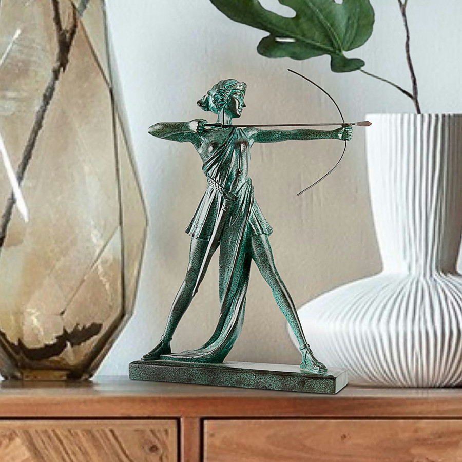 Toscano - Roman Moon Goddess Diana of the Hunt Statue