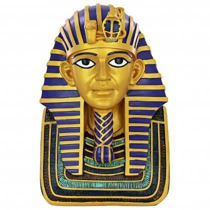 Toscano Golden Shroud of Tutankhamen Egyptian Bust Statue - Large