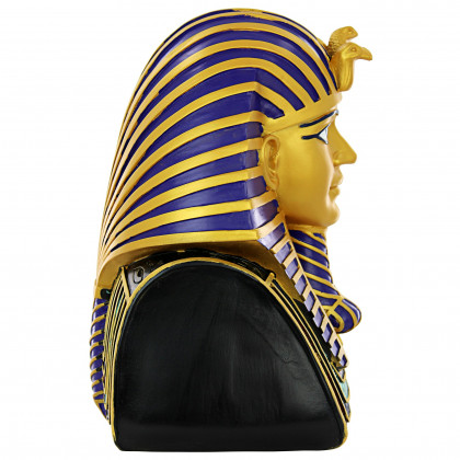 Toscano Golden Shroud of Tutankhamen Egyptian Bust Statue - Large