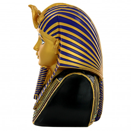 Toscano Golden Shroud of Tutankhamen Egyptian Bust Statue - Medium