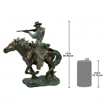 Toscano The Wild West Sharp Shooter Statue