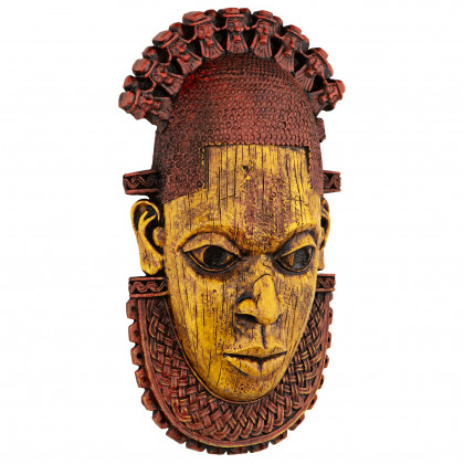 Toscano - Queen Mother Iyoba African Mask Wall Sculpture