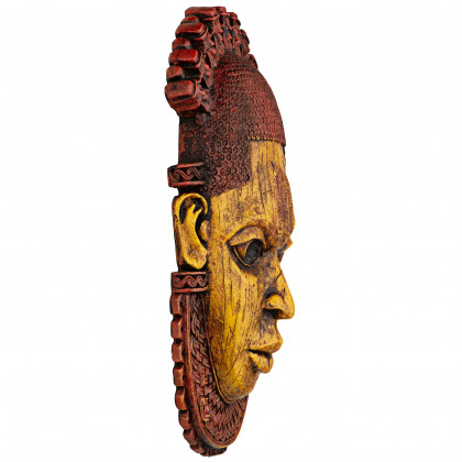 Toscano - Queen Mother Iyoba African Mask Wall Sculpture