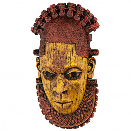 Toscano - Queen Mother Iyoba African Mask Wall Sculpture