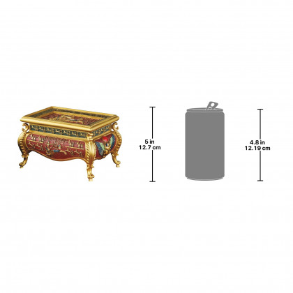Toscano - The Pharaoh Chariot Treasure Box in Gold