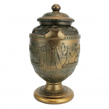 Toscano - Divine Cult of Sacred Apis Egyptian Presentation Urn