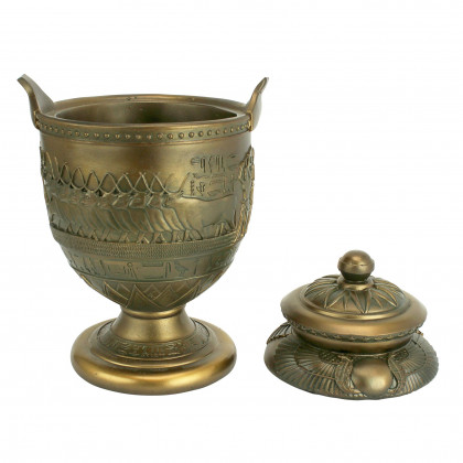 Toscano - Divine Cult of Sacred Apis Egyptian Presentation Urn