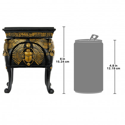 Toscano - Egyptian Sun God Scarab Royal Artifact Box