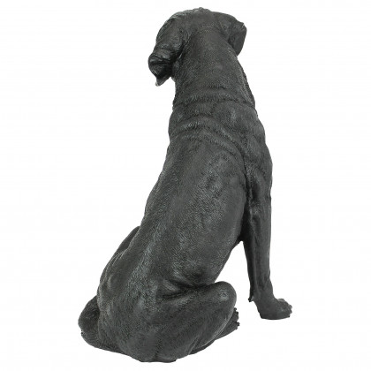 Toscano - Black Labrador Retriever Dog Statue