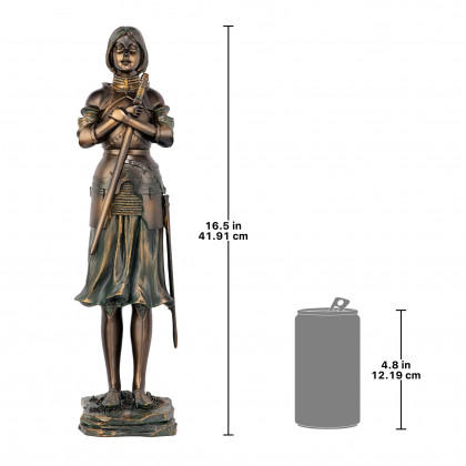 Toscano - Joan of ArcPatron Saint of France Statue