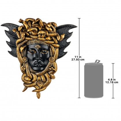 Toscano - Medusa the Greek Snake-Haired Gorgon Wall Sculpture