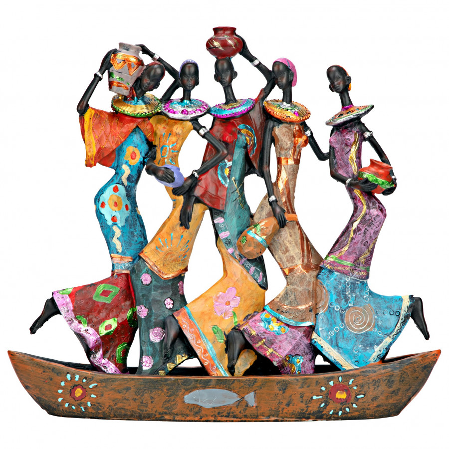 Toscano - The Maiden Water Carriers of Ghana Sculpture