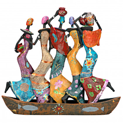 Toscano - The Maiden Water Carriers of Ghana Sculpture