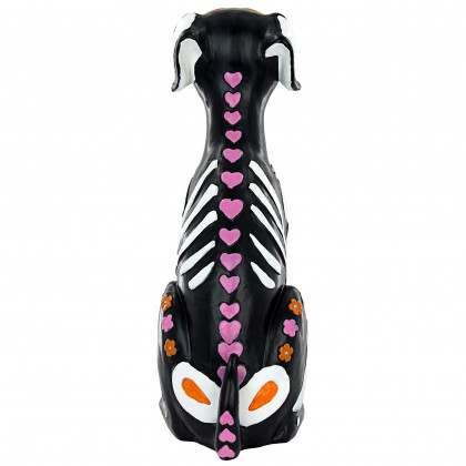 Toscano - Dia de los Muertos El Perro Sugar Skull Dog Statue