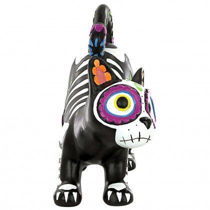 Toscano - Dia de los Muertos El Gatto Sugar Skull Cat Statue