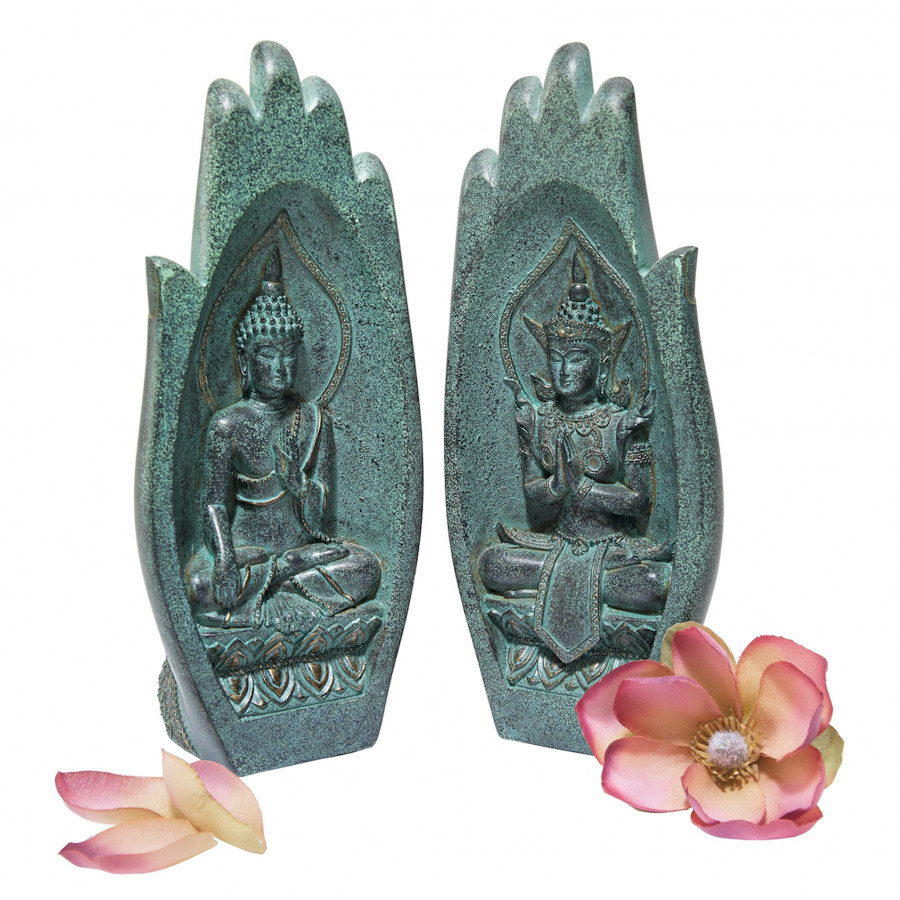 Toscano - Namaskara Mudra Buddha Hands Statue