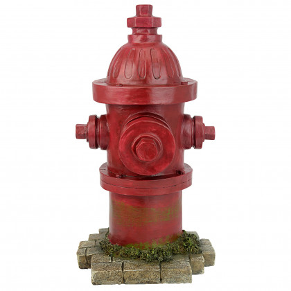Toscano Dog Second Best Friend Fire Hydrant Statue - Medium
