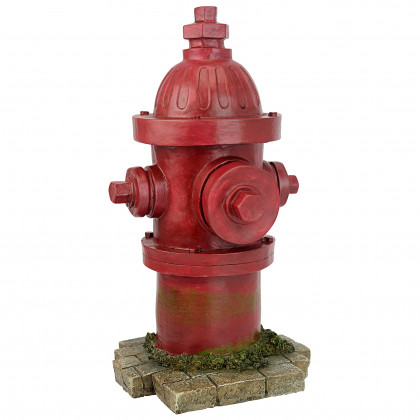 Toscano Dog Second Best Friend Fire Hydrant Statue - Medium