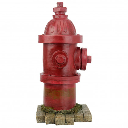 Toscano Dog Second Best Friend Fire Hydrant Statue - Medium