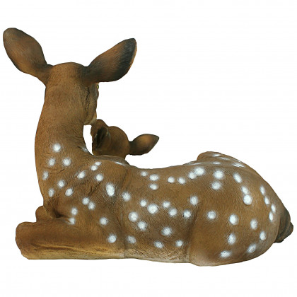Toscano Mother Love Doe and Fawn Statue - Large