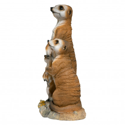 Toscano - The Meerkat Family Statue