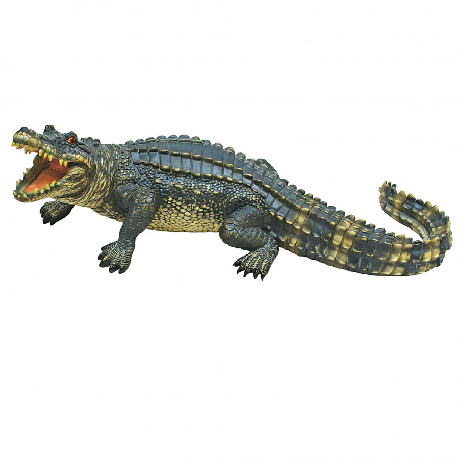 Toscano - The Agitated Alligator Swamp Gator Statue