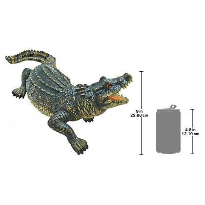 Toscano - The Agitated Alligator Swamp Gator Statue