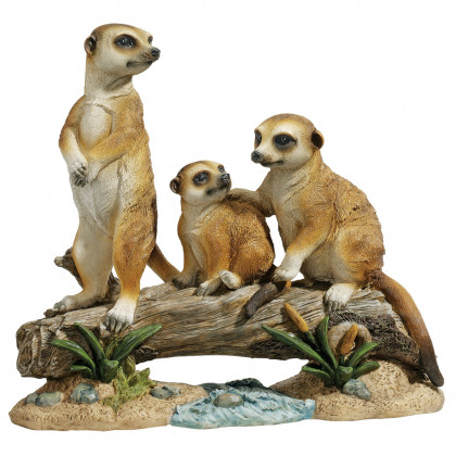 Toscano - The Meerkat Clan Statue