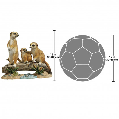 Toscano - The Meerkat Clan Statue