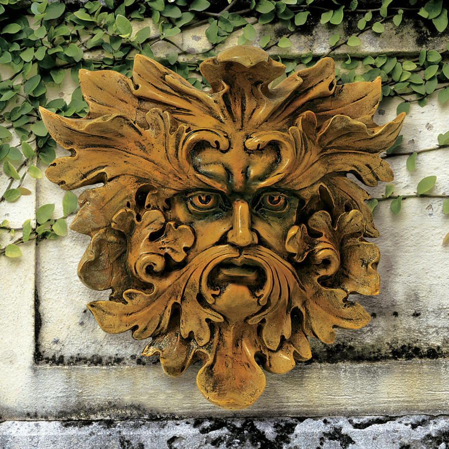 Toscano - Oak King Greenman Wall Sculpture