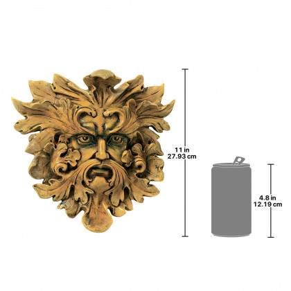 Toscano - Oak King Greenman Wall Sculpture