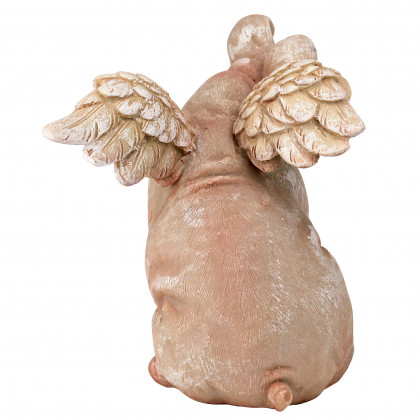 Toscano Hog Heaven Flying Pigs Sitting Statue