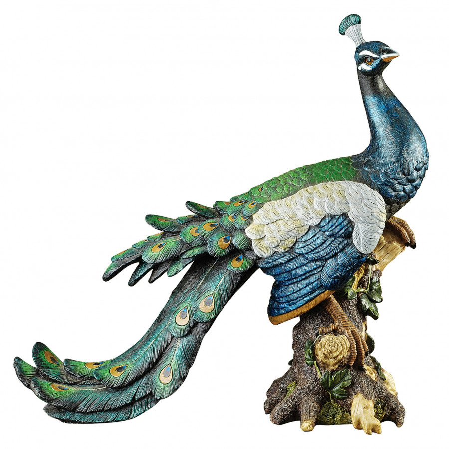 Toscano - Palace Peacock Garden Statue