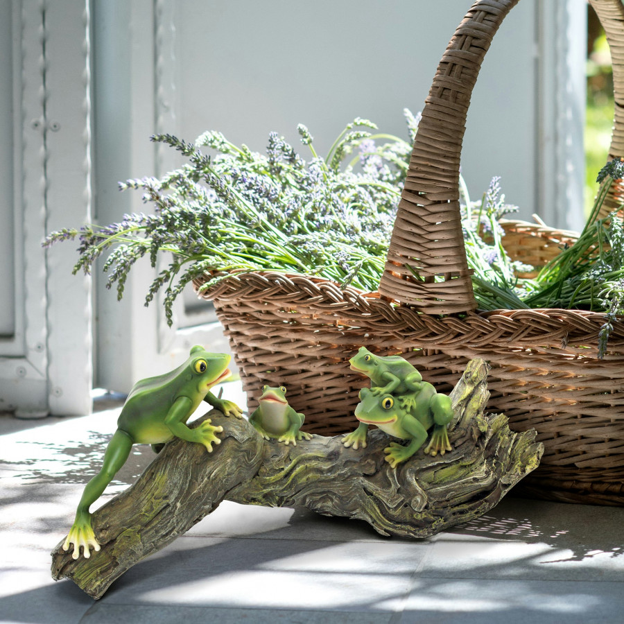 Toscano - Froggy Business Garden Statue