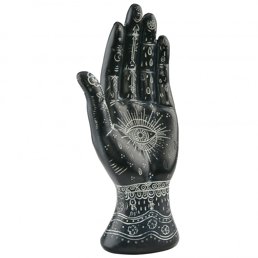 Toscano - Higher Plane of Perception All-Seeing Eye Palmistry Hand Statue