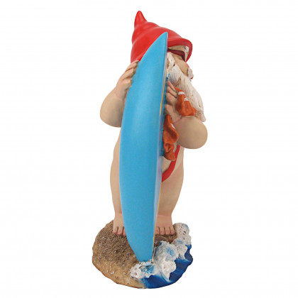 Toscano - The Shredder Surfer Dude Gnome Statue