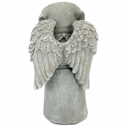 Toscano - Paw Prints on our Hearts Memorial Dog Statue