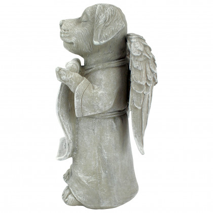 Toscano - Paw Prints on our Hearts Memorial Dog Statue