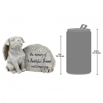 Toscano - Forever in Our Hearts Memorial Dog Statue