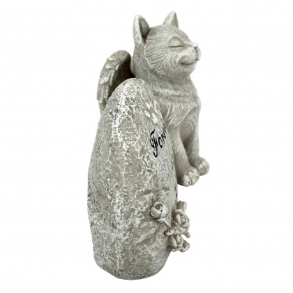 Toscano - Forever in Our Hearts Memorial Cat Statue