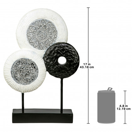 Toscano - Mandalas of Marrakesh Medallion Statue