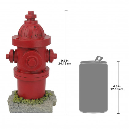Toscano Dog Second Best Friend Fire Hydrant Statue - Small
