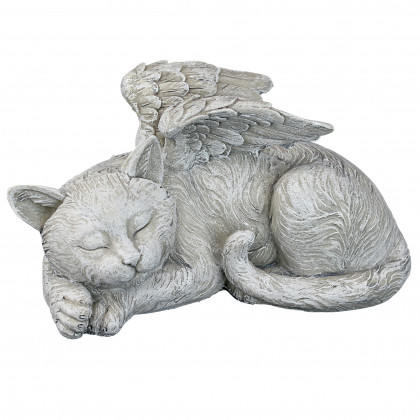 Toscano - Cat Memorial Angel Pet Statue