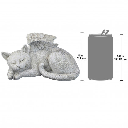 Toscano - Cat Memorial Angel Pet Statue